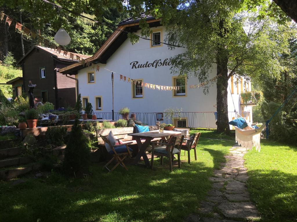 巴德加斯坦 Waldhaus Rudolfshoehe旅馆 外观 照片